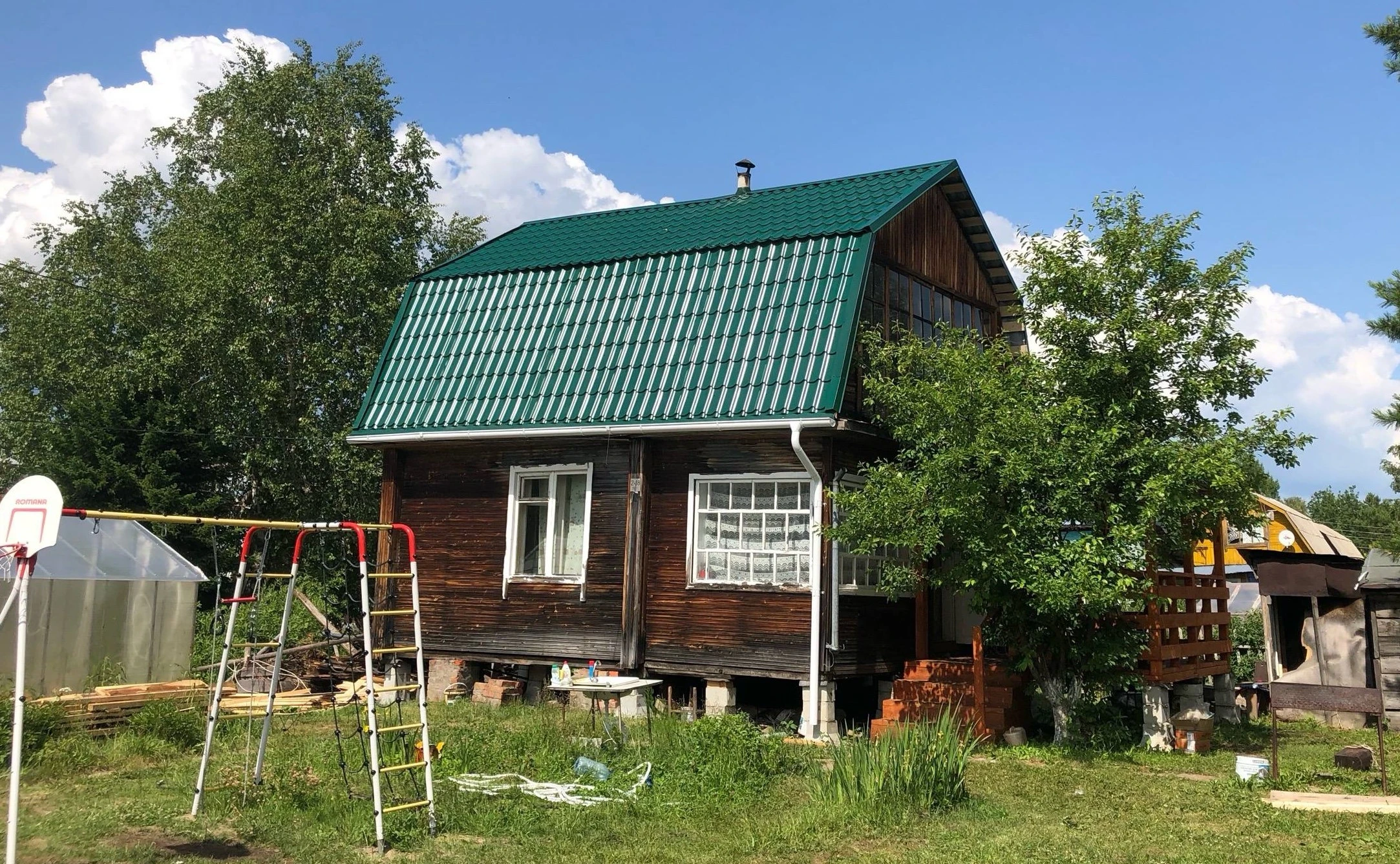 Монтаж кровли объект 1